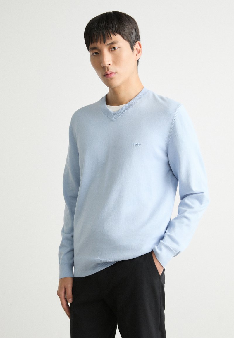 BOSS PACELLO - Džemperis - light pastel blue