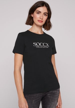 Soccx T-Shirt print - black