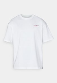 Under Armour Potiskana majica - white/racer red