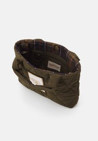 Barbour MARIAH MINI QUILTED TOTE BAG - Umhängetasche - olive