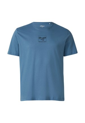 T-Shirt print - helles petrol