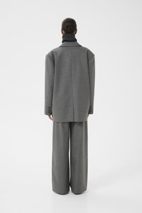 Gestuz PAULA - Blazer - dark grey melange