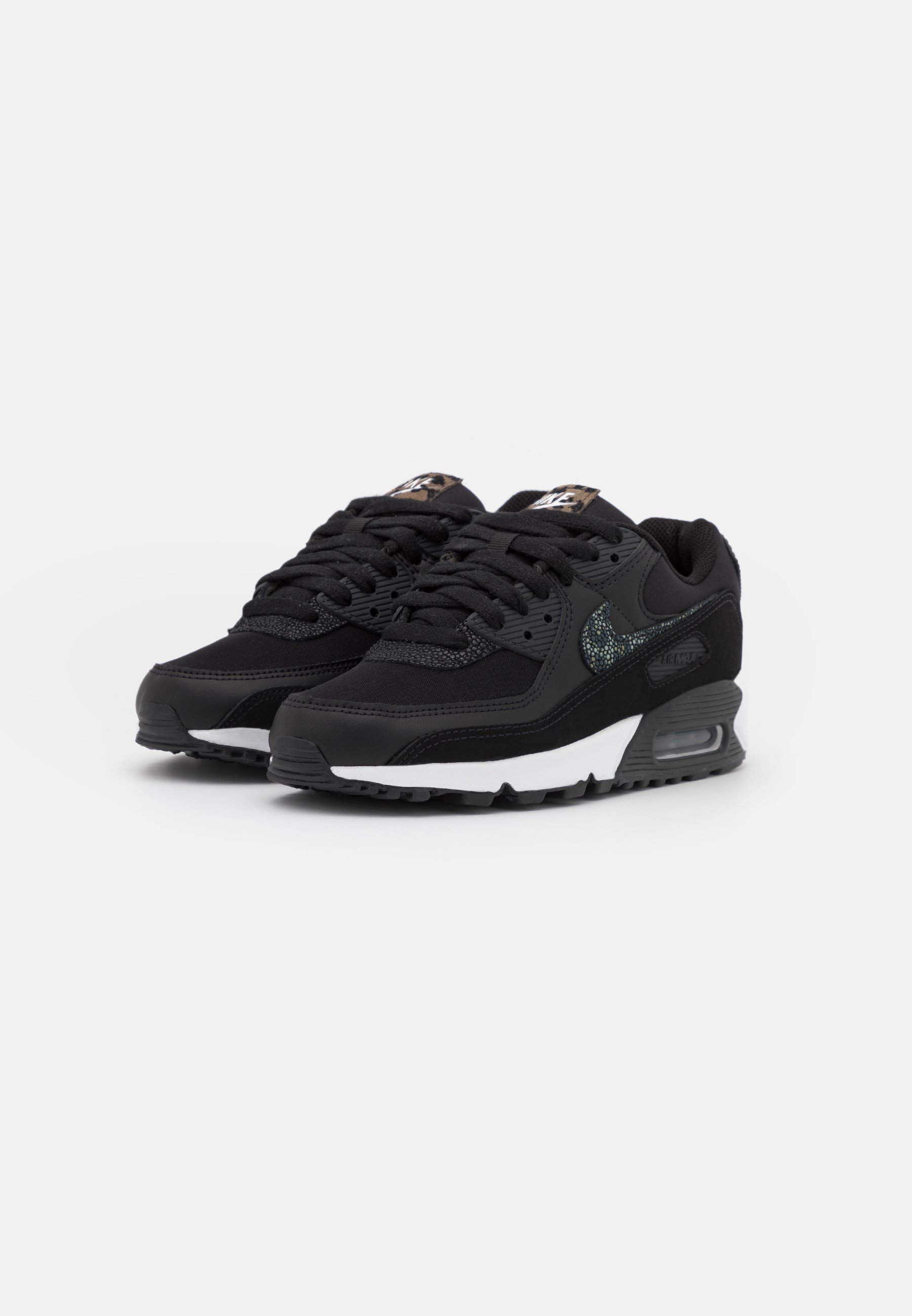 Nike Sportswear AIR MAX 90 - Sneaker low - black/off noir/white/schwarz -  Zalando.de