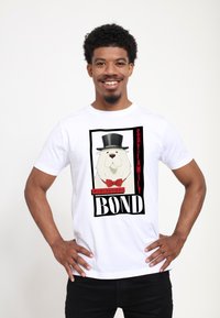 Henry Tiger Camiseta estampada - white