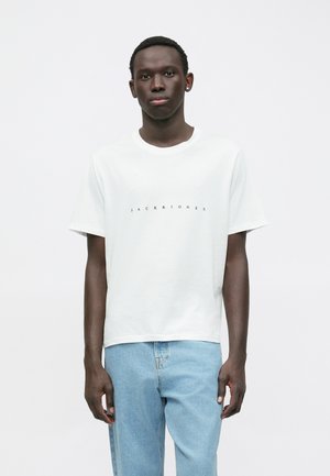 Jack & Jones JJESTAR TEE - T-shirts print - white