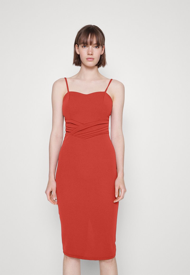 Damen Kleider | WAL G TALL MIDI DRESSJerseykleidburnt orange/orange - FJ35718 Damen Kleider | WAL G TALL MIDI DRESSJerseykleidburnt orange/orange - FJ35718