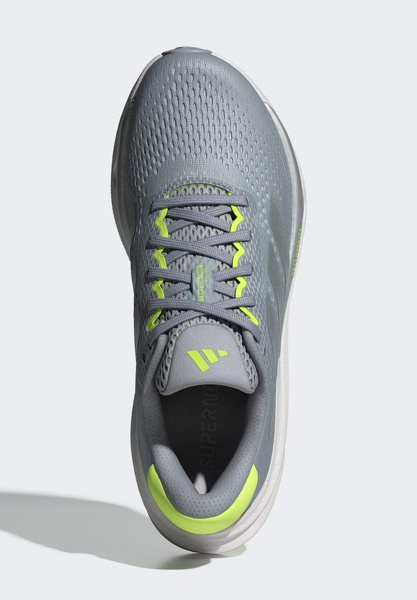 SUPERNOVA STRIDE - Road running shoes - halo silver silver metallic lucid lemon2