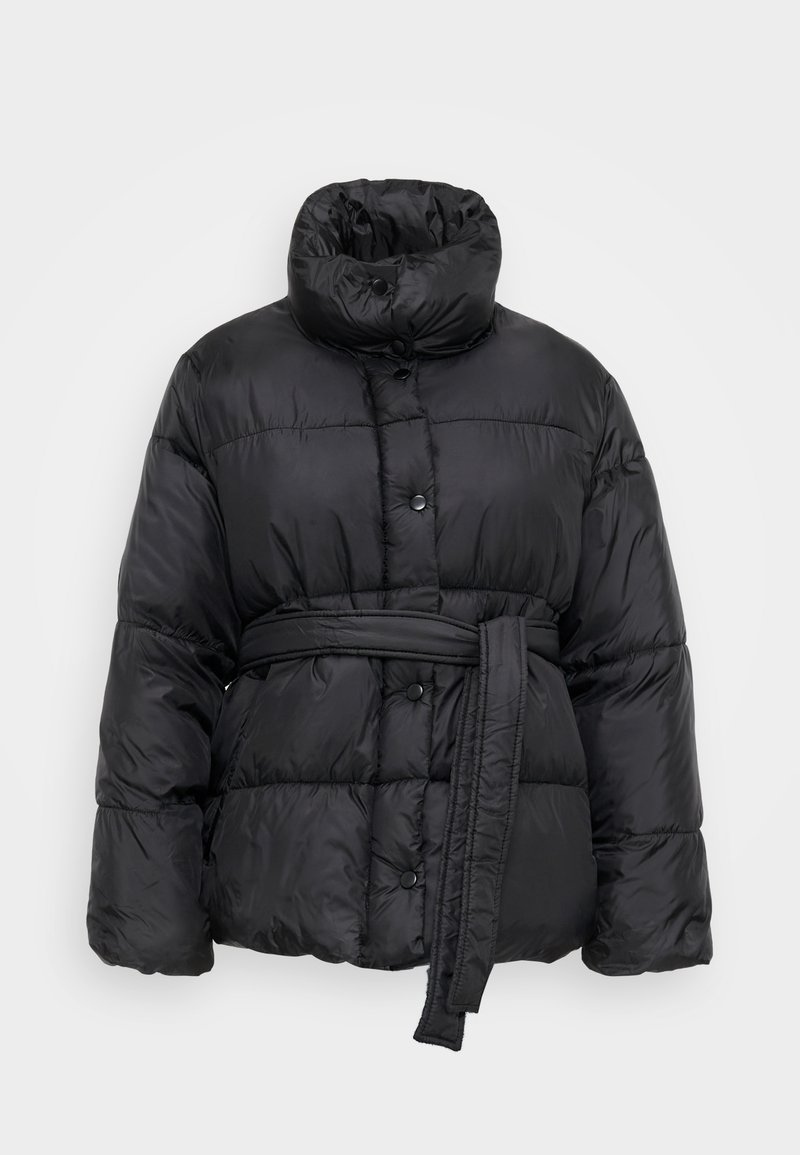 Gina Tricot Petite Winterjas zwart