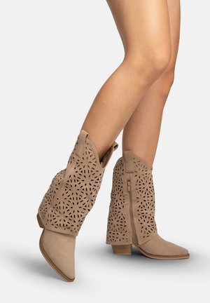 Cowboy- / bikerstøvlette - natur