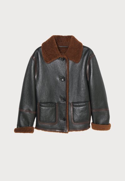 Bally Læderjakker - black/cuero