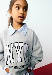 Next SLOGAN MOCK REGULAR FIT - Sweatshirt - grey
