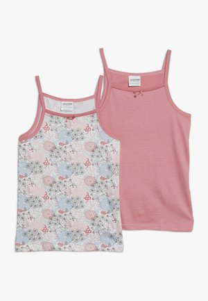 VEST FLOWERS 2 PACK - Undershirt - pink