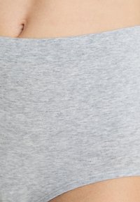 Lindex SALLY SEAMLESS BRIEF HIGH 3 PACK - Onderbroeken - light grey