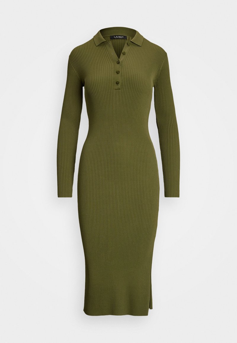 ralph lauren olive green sweater dress Polo Ralph Lauren Pointelle Wool Sweater Dress