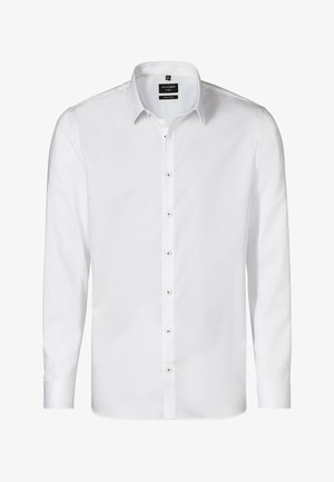 OLYMP No. Six, SUPER SLIM FIT - Camicia elegante - white