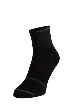 MICRO CREW CERAMICOOL REFLECTIVE - Sportovní ponožky - black