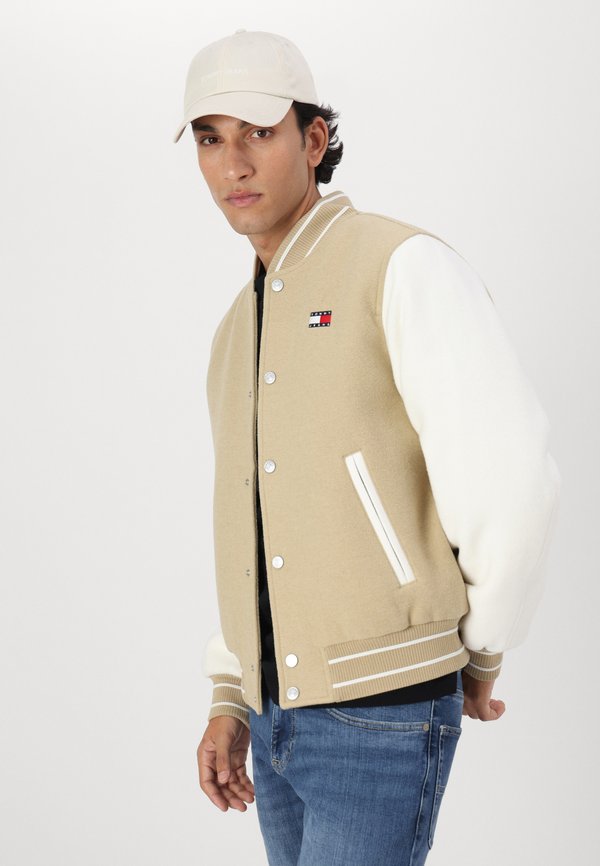BLEND VARSITY  - Bomber Jacket - relic tan2