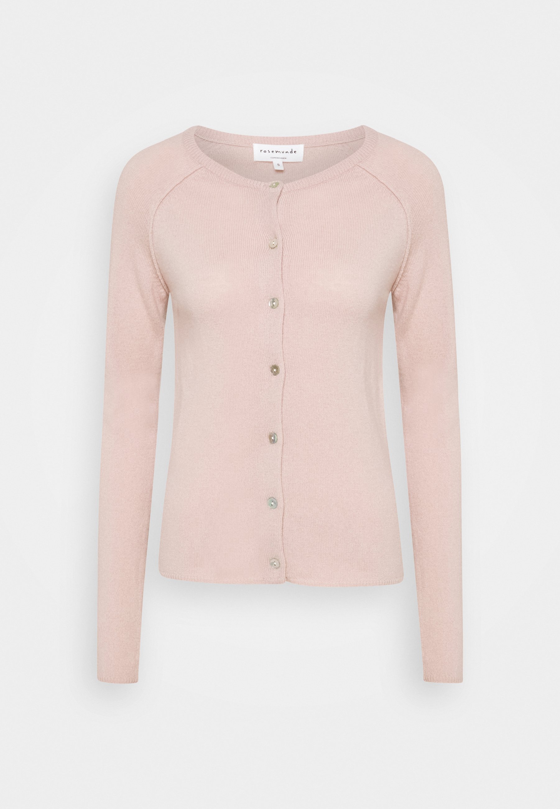 Rosemunde LAICA O NECK CARDIGAN Cardigan vintage powder/light