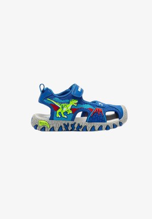 bull boys, VELOCIRAPTOR SANDALO BAMBINO STRAPPO - Sandali da trekking - blu