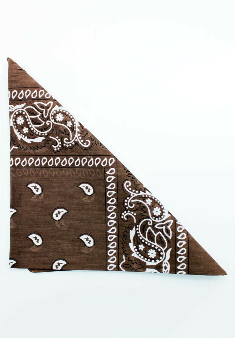Kebello BANDANA COTON - Foulard - brown
