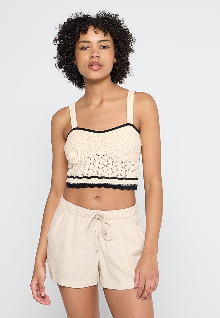 Hollister Co. Top crème