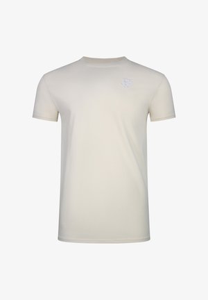 SIKSILK, ESSENTIALS - Lihtne T-särk - ecru