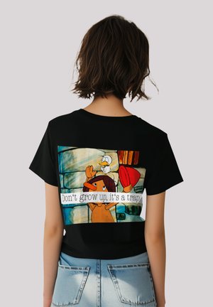 F4NT4STIC PINOCCHIO LOGO - Print T-shirt - schwarz