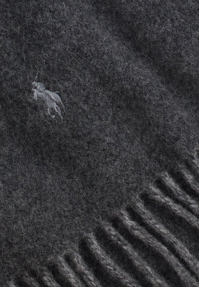 Polo Ralph Lauren REVERSIBLE WOOL-BLEND SCARF - Sjaal - dark grey/grey