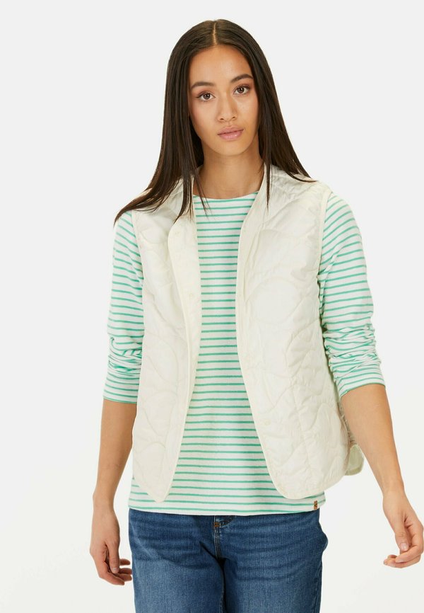 MIT DRUCKKNÖPFEN - Weste