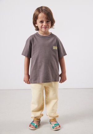 American Vintage ENFANT GIXY - T-shirt con stampa - cendre