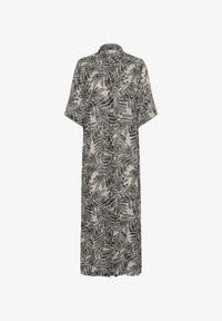 Non selezionato, feather gray leaf print