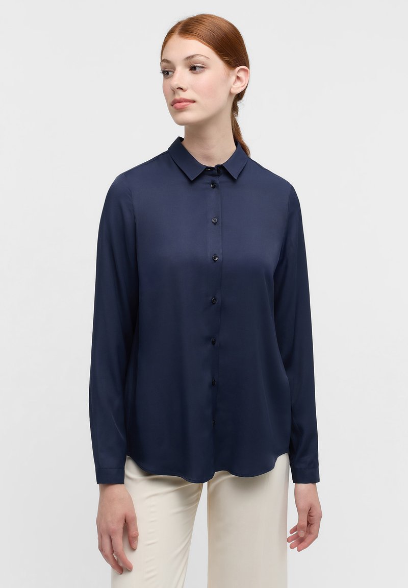 Eterna REGULAR FIT - Button-down blouse - navy