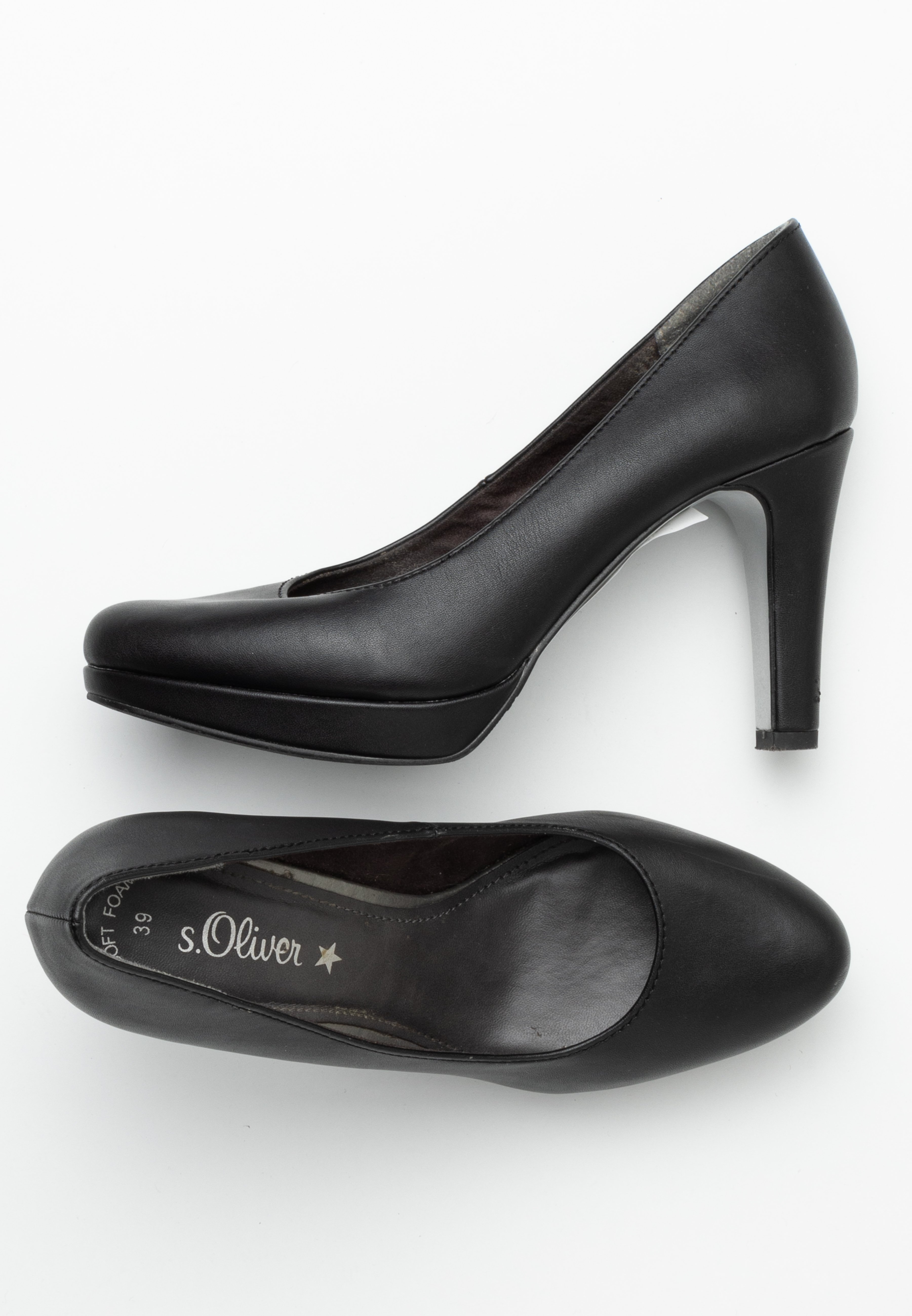 s.Oliver Hoge hakken - black/zwart - (Pre-owned) - Zalando.nl