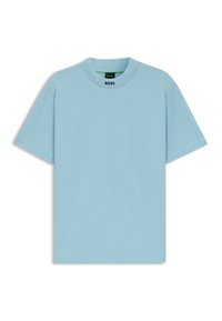TEE COLLAR ZONE - T-shirt básica - light/pastel blue