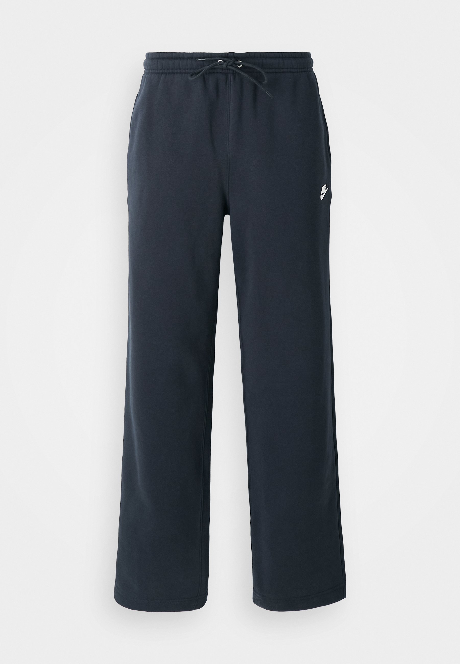 nike club essentials loose fit cuffed sweatpants in black