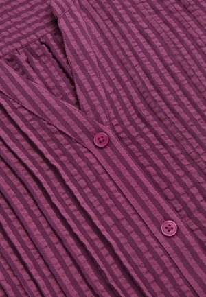 Cellbes of Sweden, TUNIC IN SEERSUCKER - Tunika - plum striped