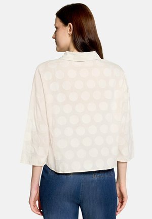 Cartoon, CARTOON MIT KRAGEN OVERSIZE-BLUSE - Hemdbluse - beige