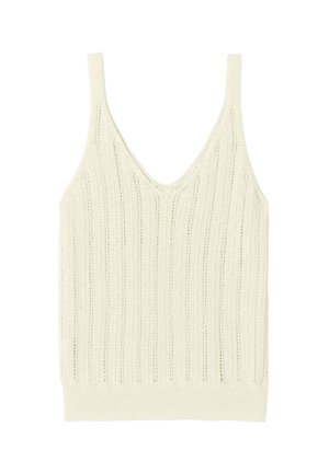 Promod, PULL-DÉBARDEUR AJOURÉ - Débardeur - ecru