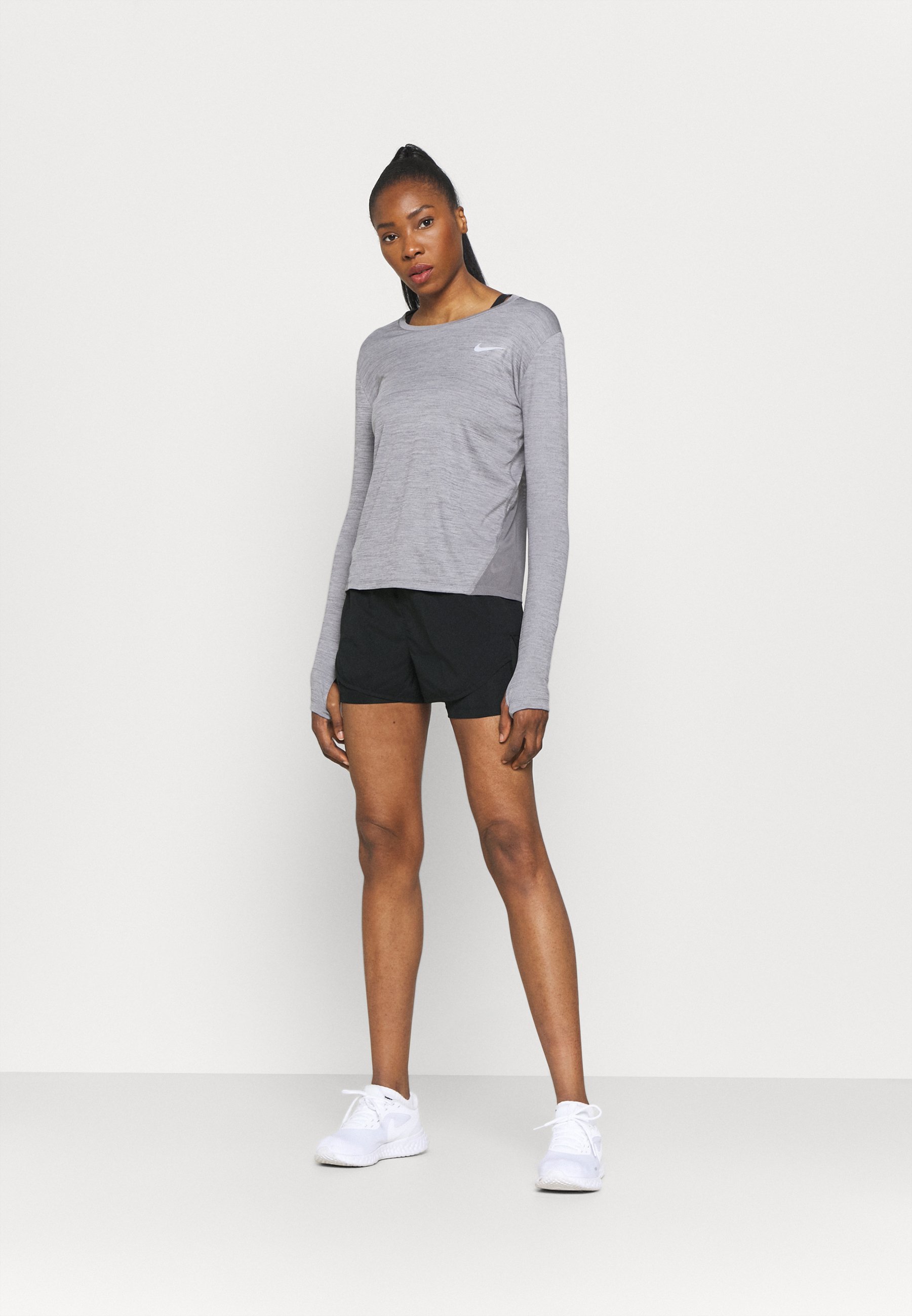 Nike Performance TEMPO LUXE SHORT - Sports shorts - black - Zalando.co.uk