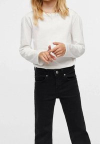 Mango Kids FLARE - Flared-farkut - black denim