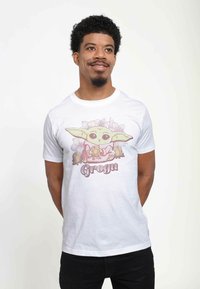Star Wars STAR WARS: THE MANDALORIAN GROGU CUTE UNISEX - T-shirt z nadrukiem