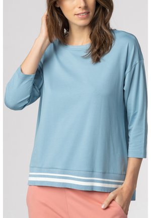 Pyjama top - faded denim