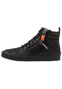 Diesel S-DVELOWS MID - Kõrge servaga tossud - black
