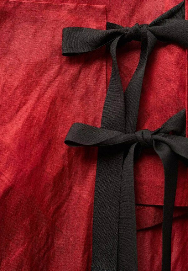 ANEMONA - Wrap skirt - rood2