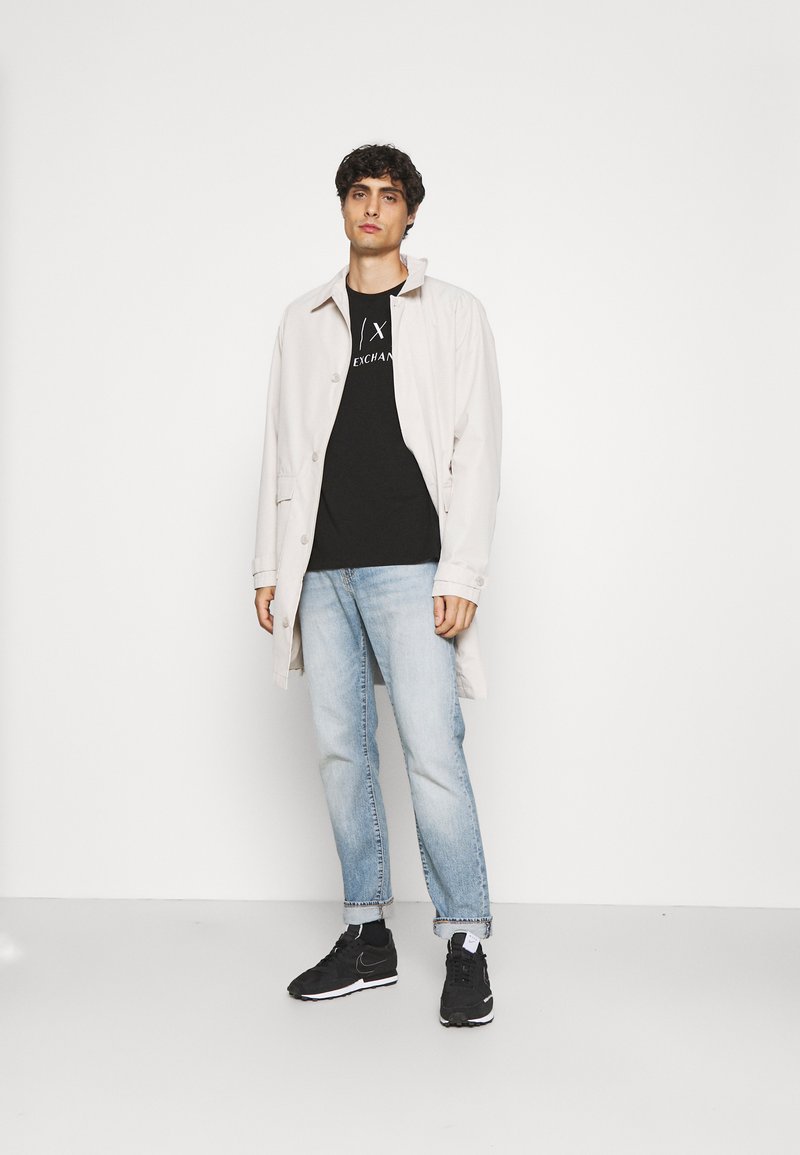 Armani Exchange Long sleeved top - black - Zalando.co.uk