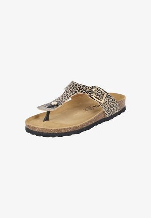 Beliana, BELIANA 1892/11268/89 TANGO CASTANA DAMEN ZEHENTRENNER-PANTOLETTEN - Zehentrenner - beige