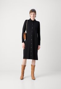 Marc O'Polo SHIRT DRESS - Džersio suknelė - black