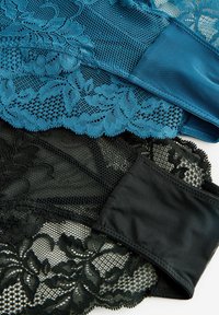 Next HIGH LEG 2 PACK - Slip - black teal