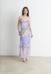 Cras DRESS - Robe longue - blue/pink