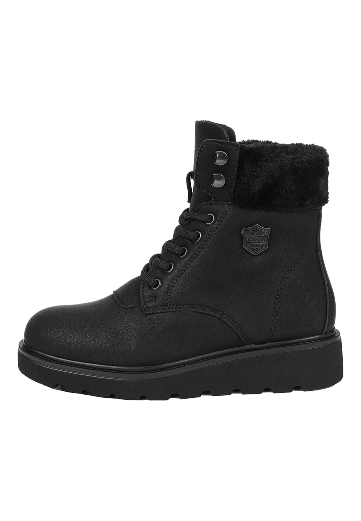 kinetix Botines con cordones - black/negro - Zalando.es